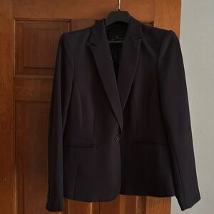 Navy suit jacket